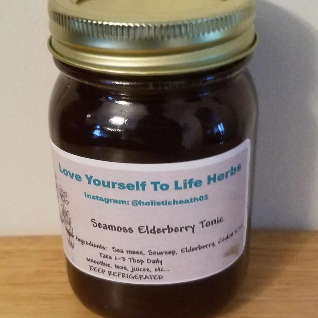 Seamoss Elderberry Tonic