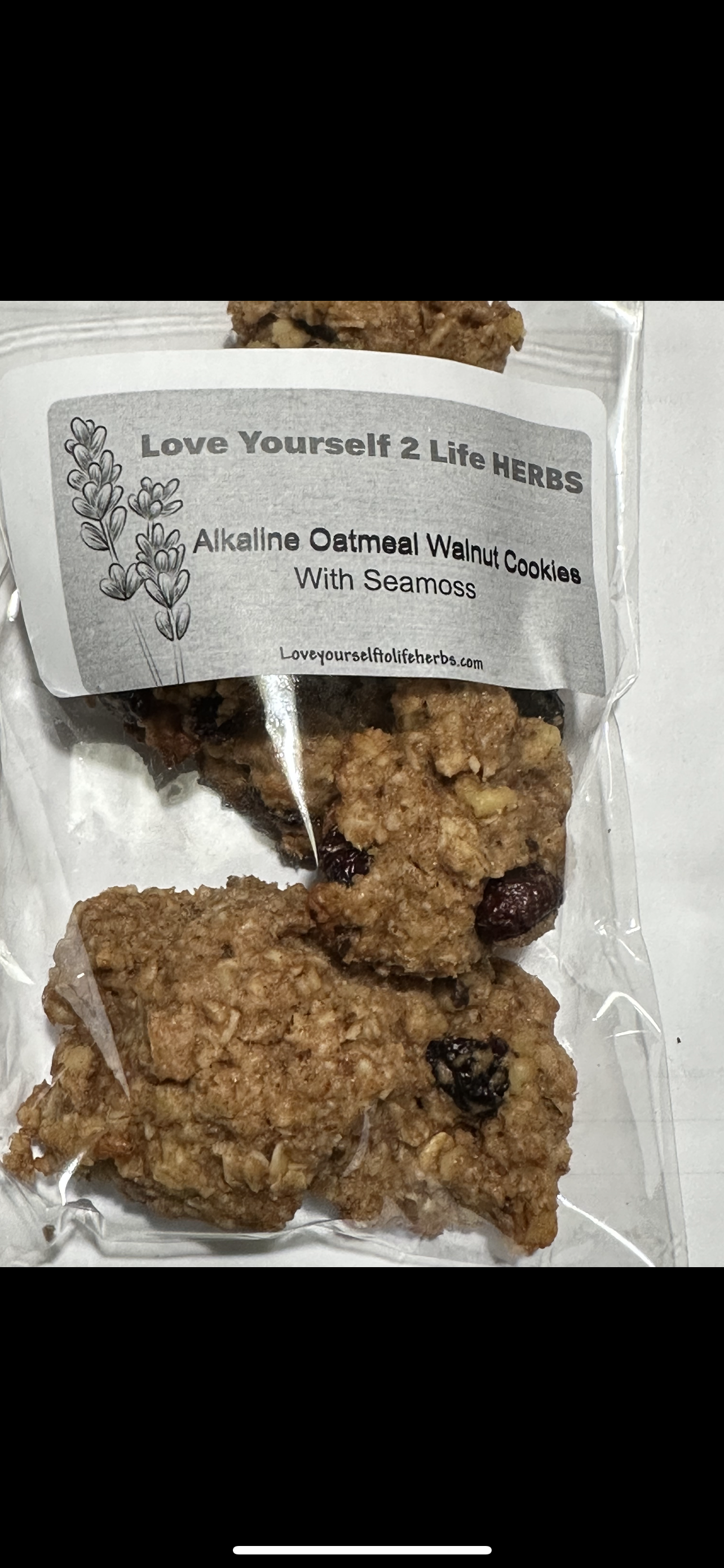 Plant based cookies “specially” made